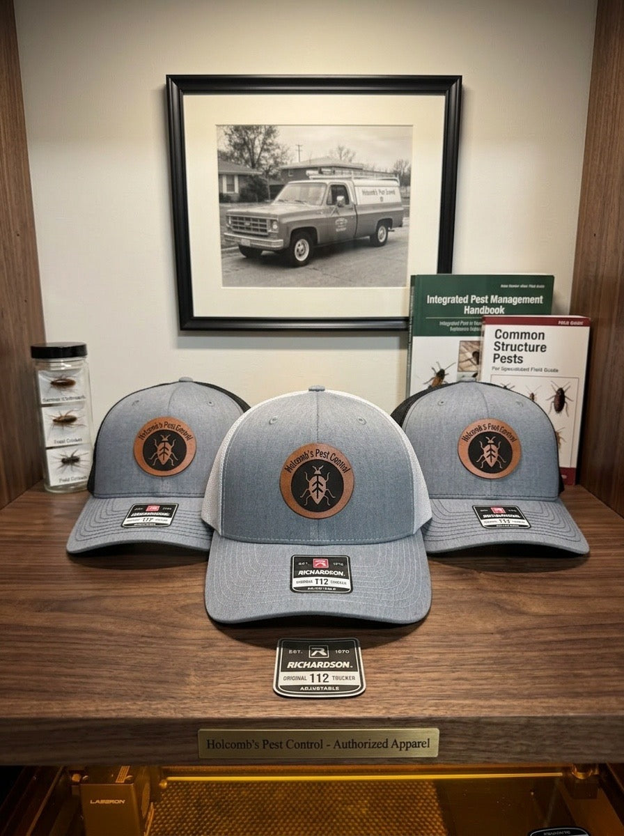 Leather Patched Hats