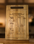 Engraved Bamboo Cutting Board
