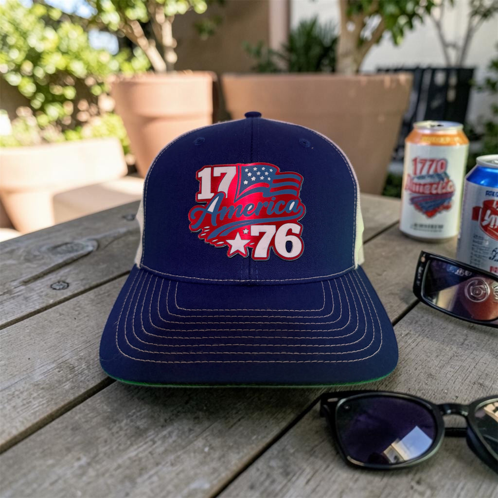 Acrylic patch pressed Hat