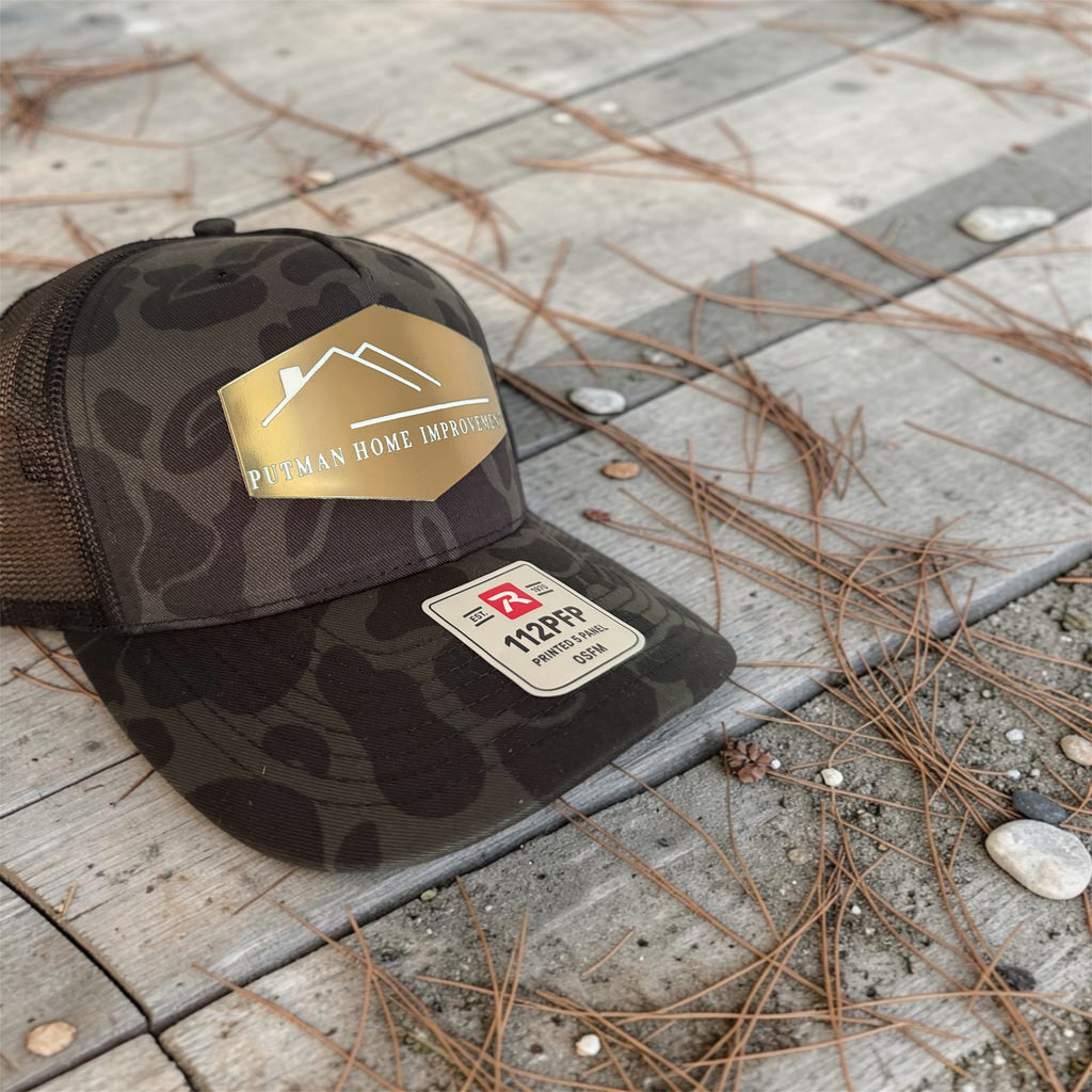 Acrylic patch pressed Hat